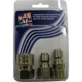 Mtm Hydro MTM Hydro 6300 psi 1/4" Stainless Steel Coupler and Plug Pack 24.055